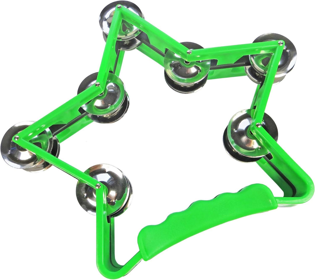 keepdrum Percussion-Set mit Kinder-Tambourin Triangel Glocken-Armband Musik-Spielzeug Kinder-Percuss