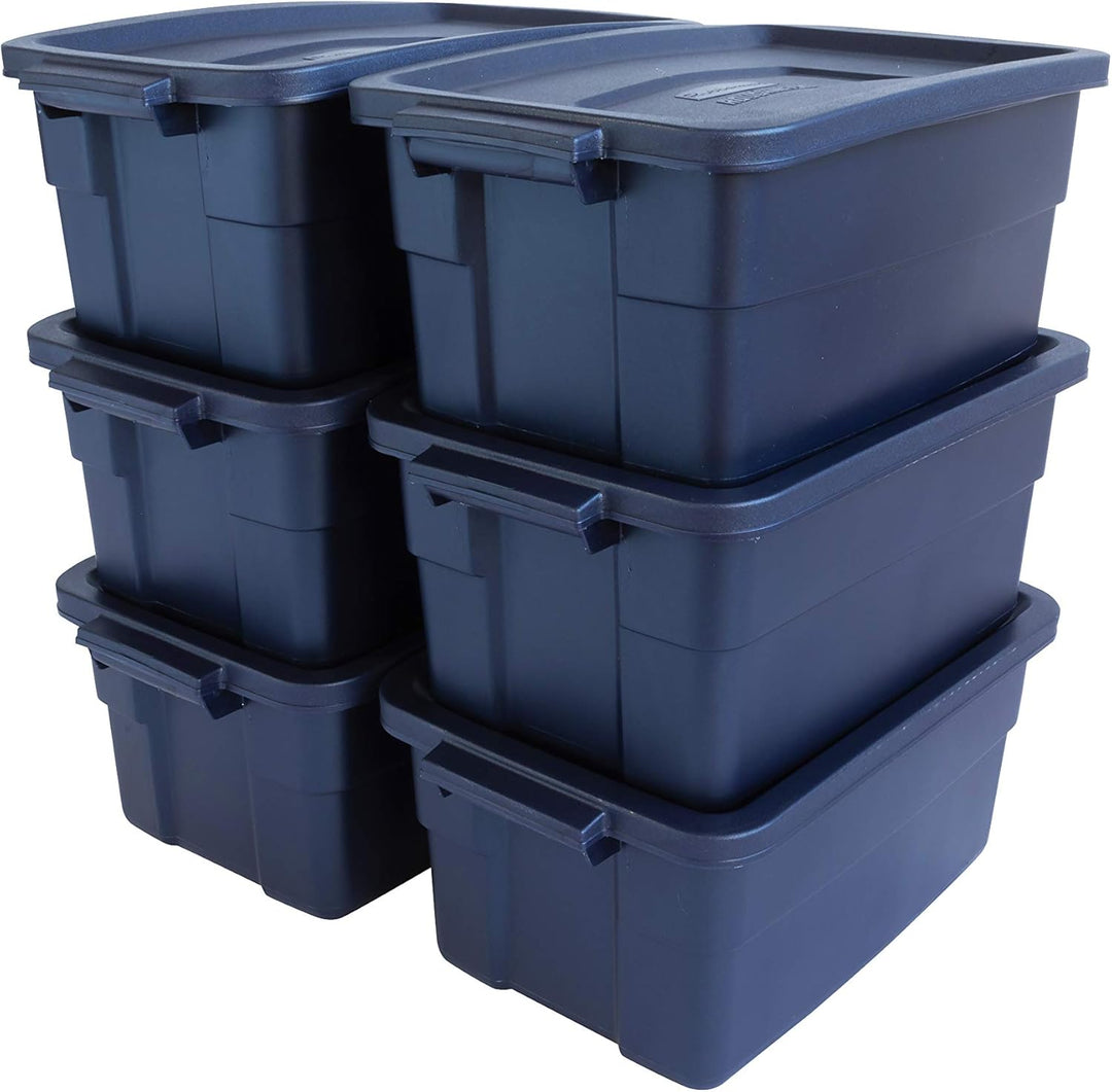 Rubbermaid Roughneck Aufbewahrungstaschen, 9,5 l, langlebig, stapelbar, ideal für Gegenstände ausser