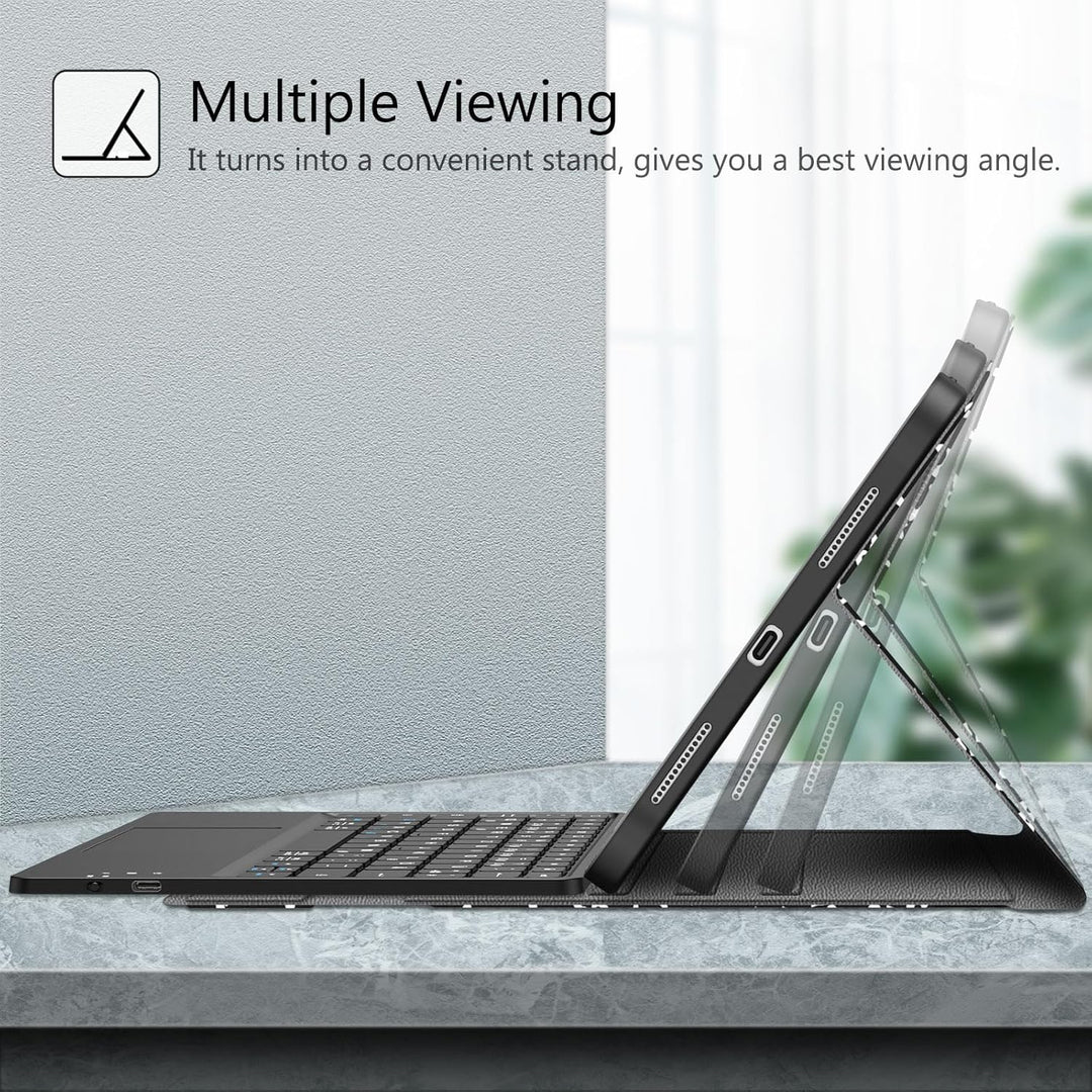 FINTIE Tastatur Hülle für iPad 11. Generation 2025 11", iPad 10. Generation 2022 10.9" Schutzhülle m