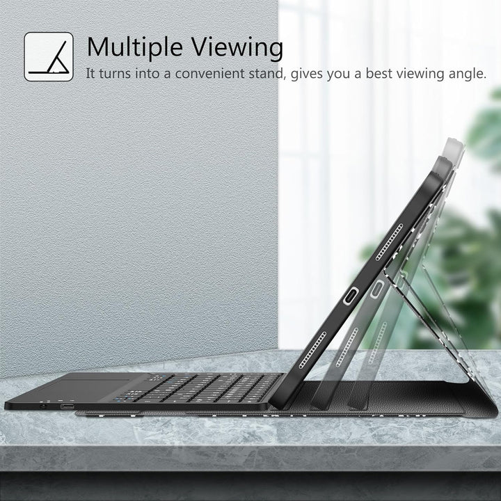 FINTIE Tastatur Hülle für iPad 11. Generation 2025 11", iPad 10. Generation 2022 10.9" Schutzhülle m