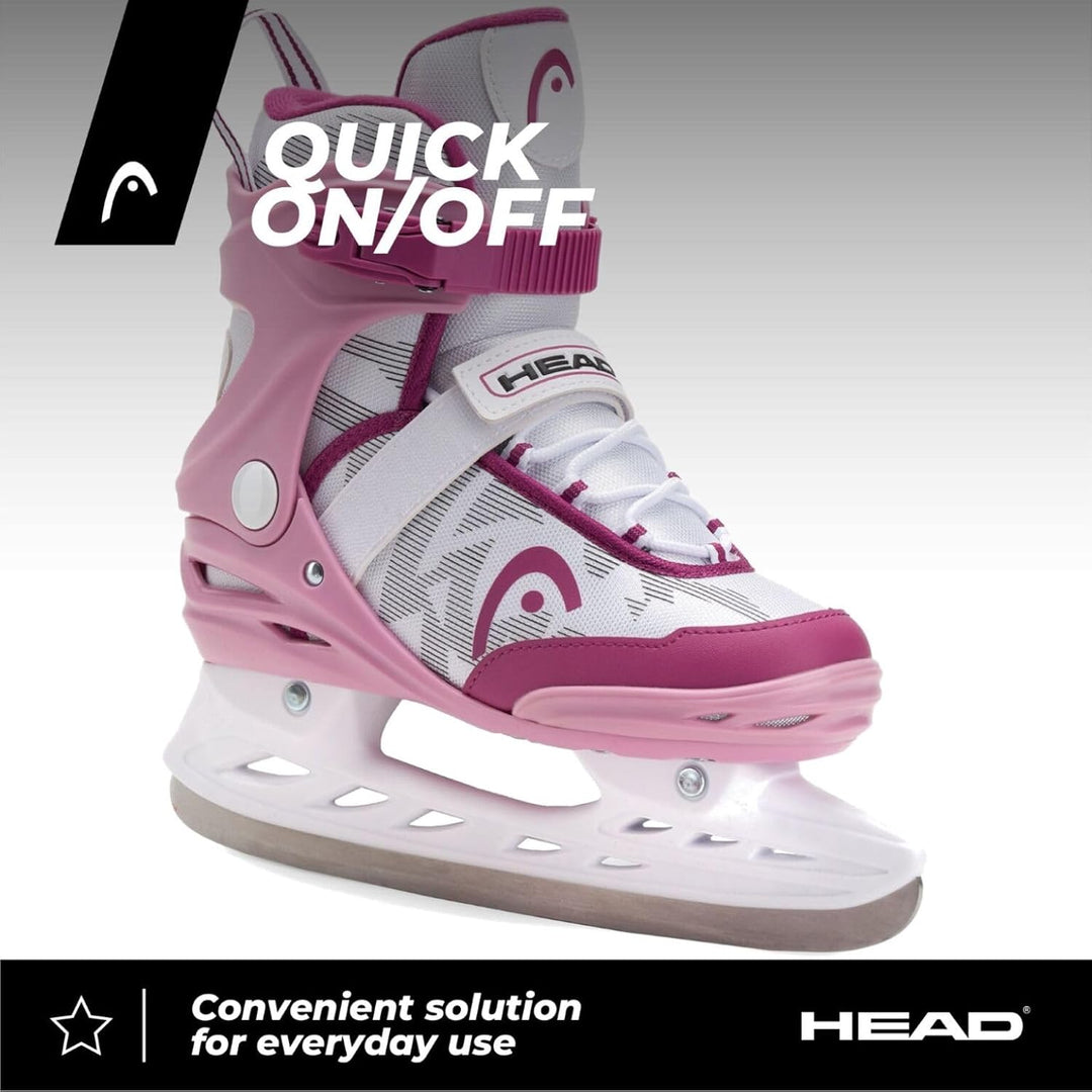 Head Icebreaker Freizeit-Schlittschuhe – für Anfänger und Fortgeschrittene, rostfreie Stahlkufen, Sc