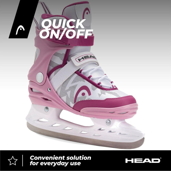 Head Icebreaker Freizeit-Schlittschuhe – für Anfänger und Fortgeschrittene, rostfreie Stahlkufen, Sc