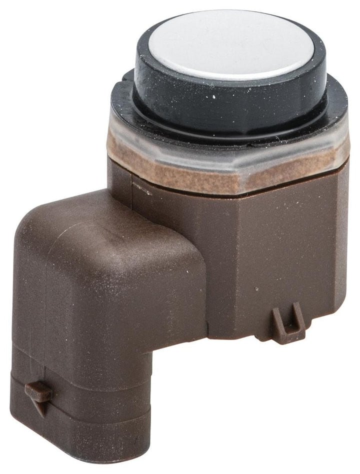 HELLA 6PX 358 141-321 Sensor, Einparkhilfe - gewinkelt - 3-polig - gesteckt - lackierbar - mit Befes
