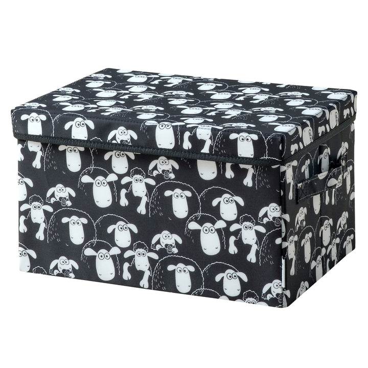 LIFENEY meets Shaun das Schaf Aufbewahrungsbox mit Deckel für Kinder – Box mit dem kultigen Schaf zu