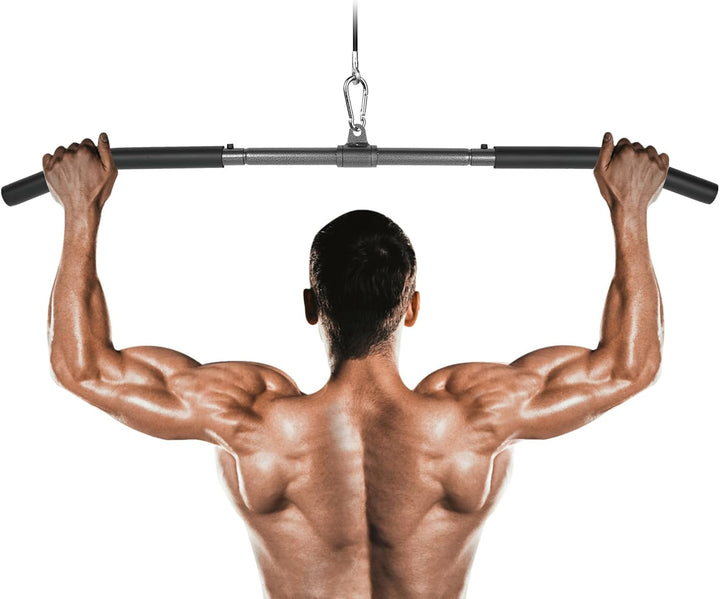 Lyndwin Latzugstange Bizeps Stange Klimmzugstangen Zugstange Muskelzugstange für Zuhause Bodybuildin