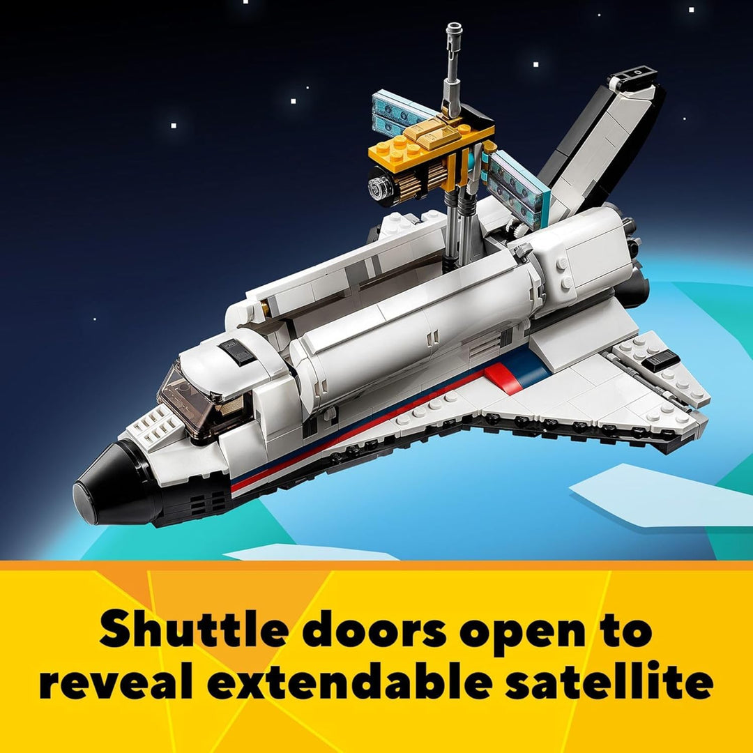 Lego Creator 31117 - 3-in-1 Space Shuttle / Saturn-Rakete / Mondlandefähre (486 Teile)