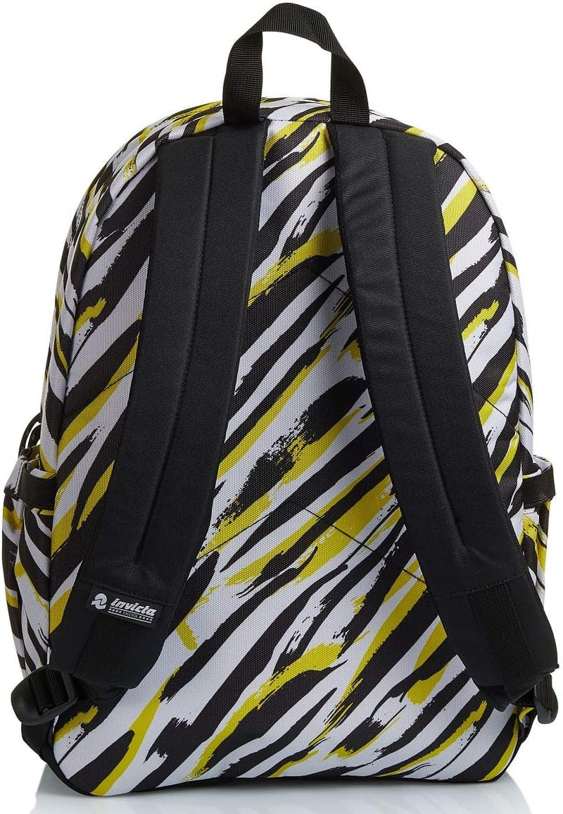 Invicta Rucksack aus nachhaltigem Stoff, Backpack mit Trinkflaschenfach, Laptopfach, Extra Platz - 3