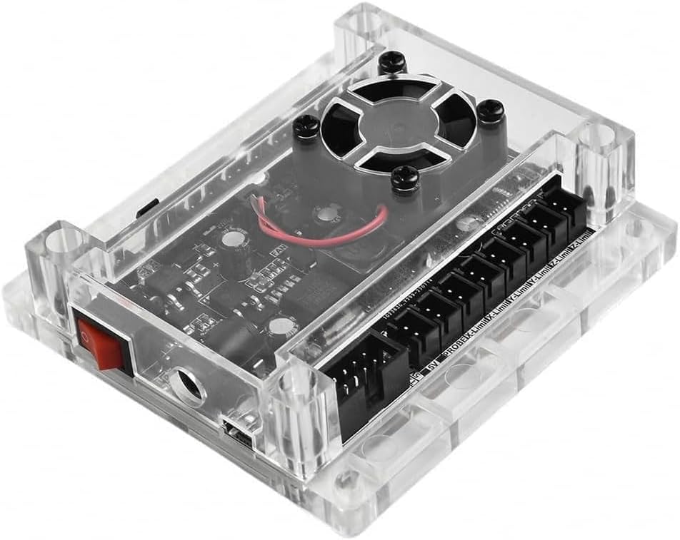 GRBL CNC-Steuerplatine mit Lüfter mit Kühllüfter für 1610 PRO / 3018/3018 PRO 3-Achsen-CNC-Fräsgravu