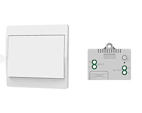 Selbstversorgender Funkschalter, keine Kabel, keine Batterien, drahtlose Fernsteuerung für Beleuchtu