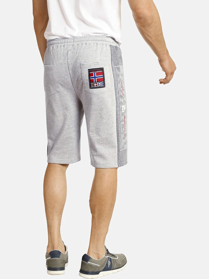 Jan Vanderstorm Herren Doppelpack Jogginghose Haral Kurze Hose Casual Shorts XL Grosse Grössen Grau,