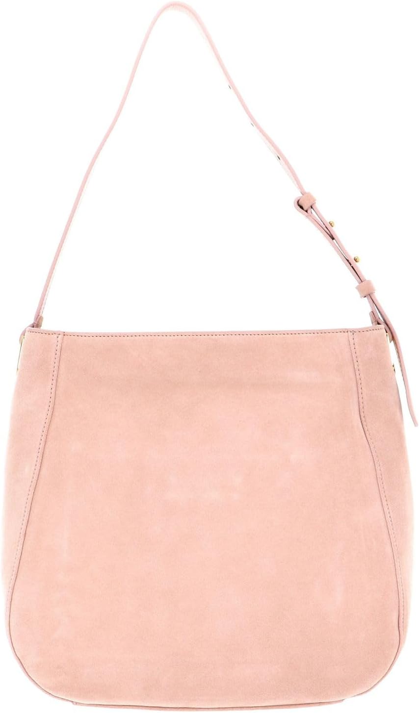 Coccinelle Lea Suede Large Shoulderbag New Pink