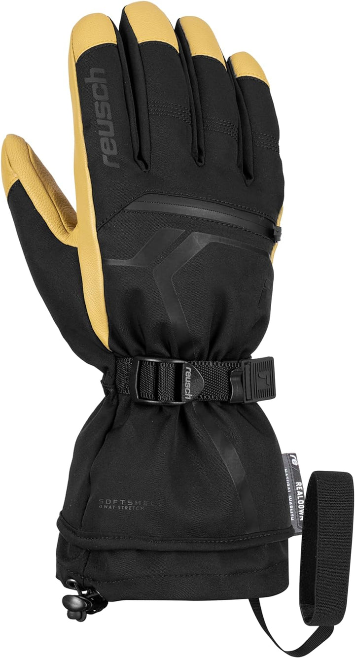 Reusch Unisex – Erwachsene Fingerhandschuhe Down Spirit Gore-tex Höchste Wärmestufe, Wasserdicht, At