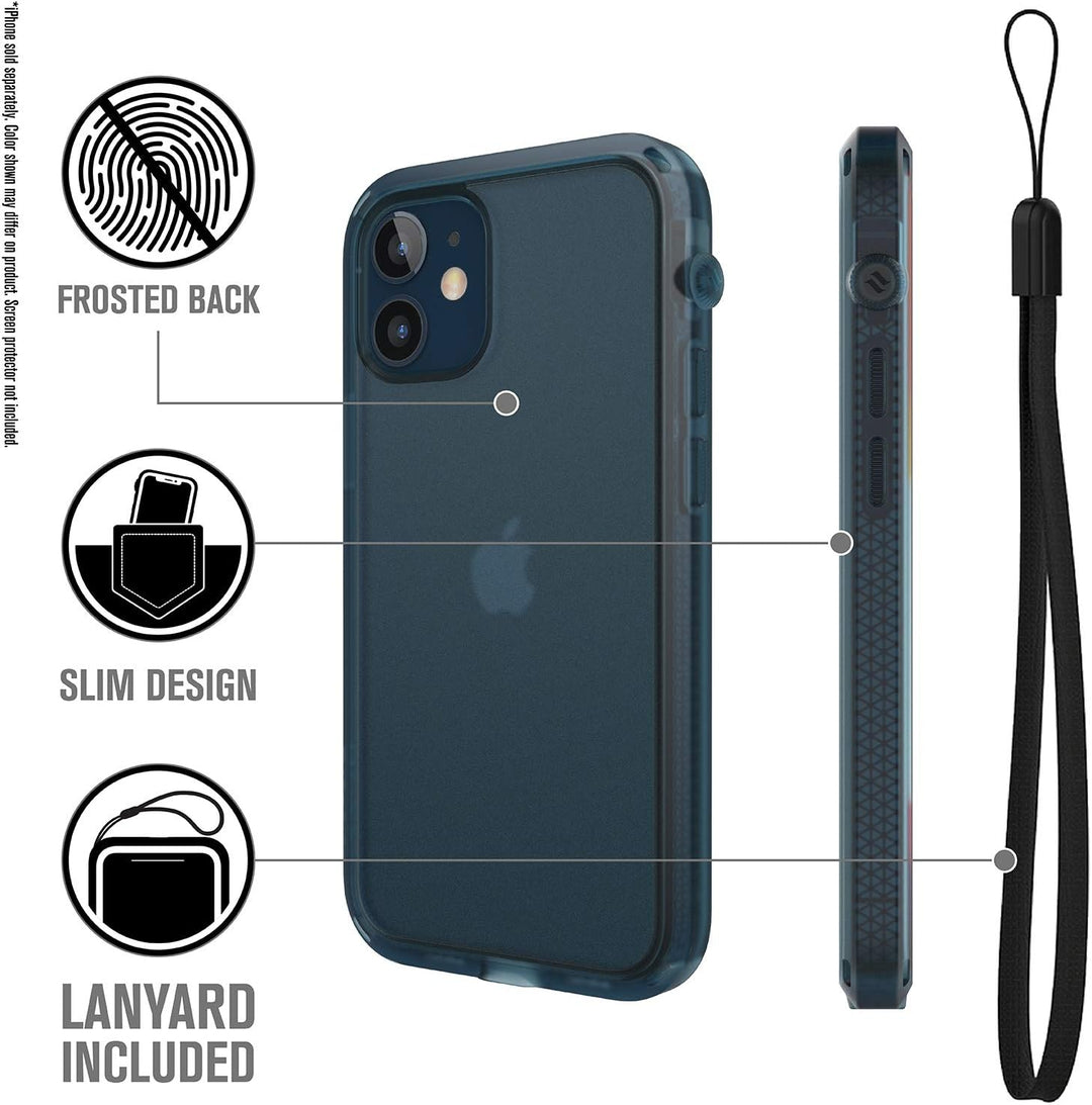 Catalyst Influence Series Schutzhülle für iPhone 12 Mini, patentierter drehbarer Stummschalter, 3 m