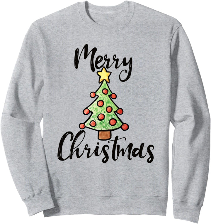 Xmas Tree Merry Christmas Sweatshirt