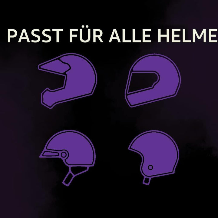 Cardo Packtalk Neo Motorradhelm Kommunikations-Gegensprechanlage, Doppel Packung, Black