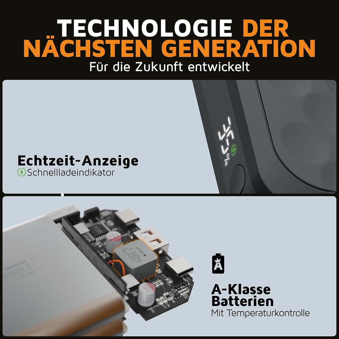 Xtorm 35W Fuel Series Powerbank 20.000 Midnight Black Neu Schwarz 20000 Milliamperestunden (mAh), Sc