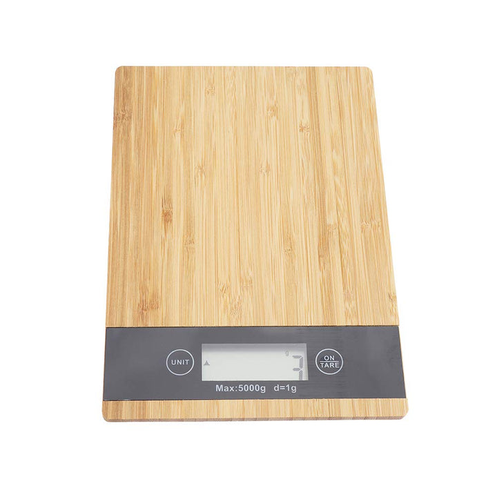 Panel Elektronische Waage Holz Lebensmittel Messwerkzeuge Rechteckige Form Entworfen Gewicht Mehlwaa