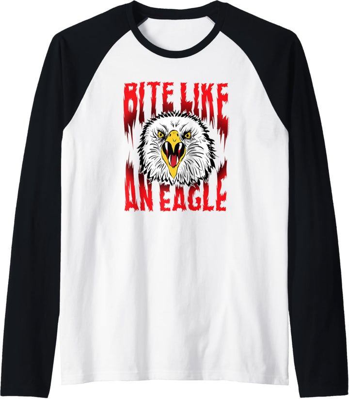 Cobra Kai Ombre Biss Wie ein Adler Raglan