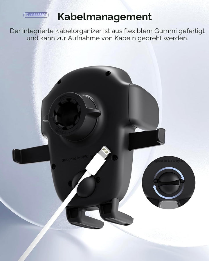 iOttie Easy One Touch 6 Universal-Kfz-Halterung für Armaturenbrett und Windschutzscheibe, Saugnapf,