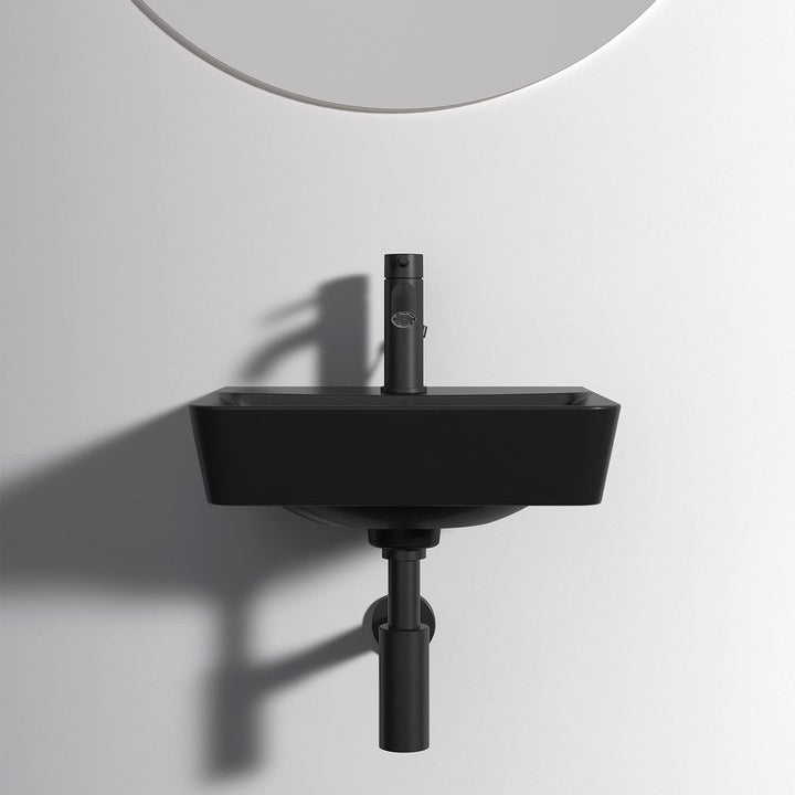 Ideal Standard BC193XG Ceraline Waschtischarmatur H75 mit Zugstangen-Ablaufgarnitur, Ausladung 10 cm