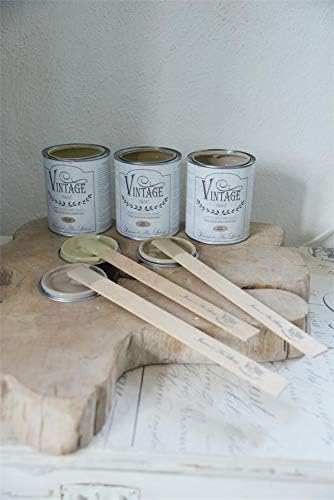 Jeanne d'Arc Living Vintage Paint Kreidefarbe 700 ml/23,6oz Chalk Kalkfarbe JDL Malen (Soft Beige)