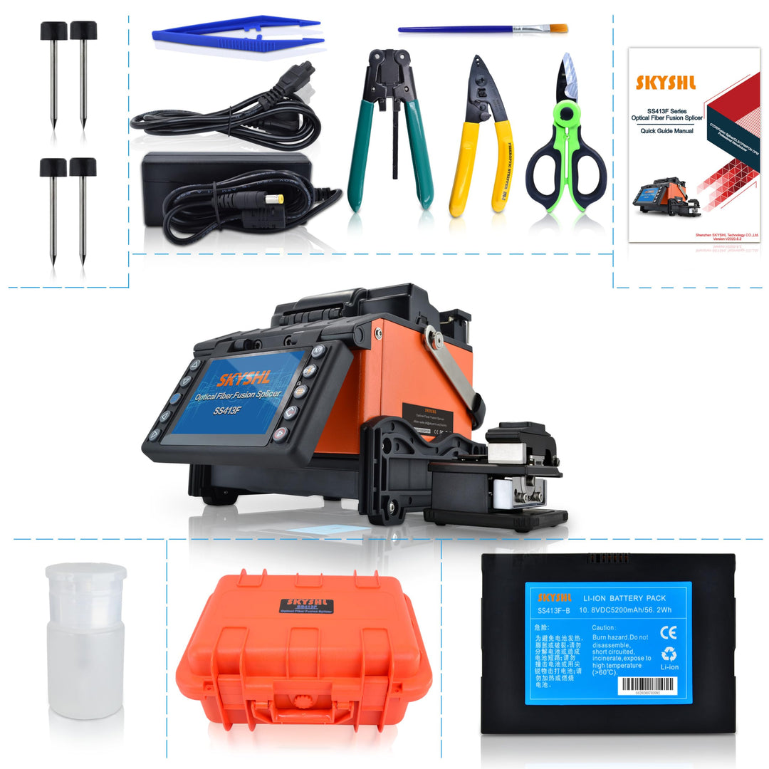 Kern zu Kern LWL Spleissgerät Glasfaser Spleissgerät Optical Fiber Splicing Fusion Splicer Fusionssp