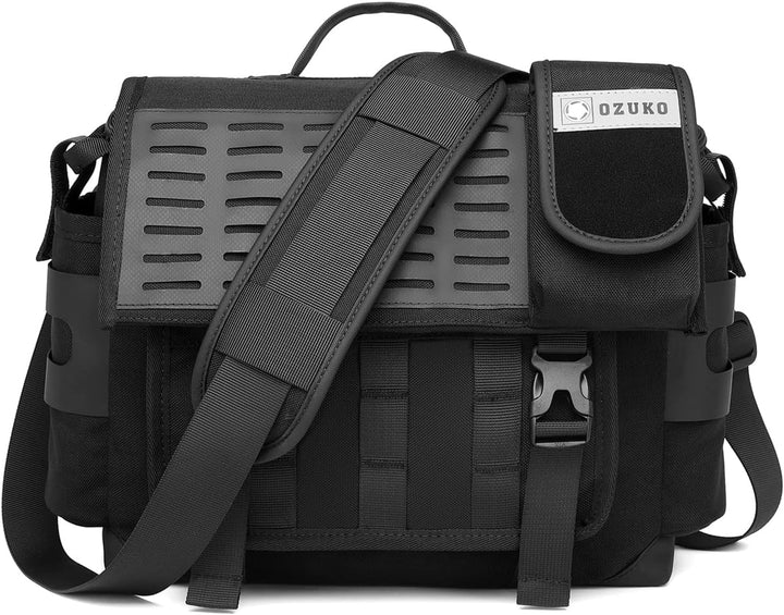 FANDARE Umhängetasche Herren Arbeitstasche Aktentasche Tragetasche Junge Schultertasche Männer Lapto