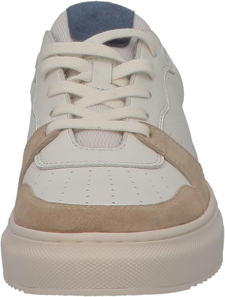 TOM TAILOR Herren 7458000003 Sneaker 45 EU White Navy, 45 EU White Navy