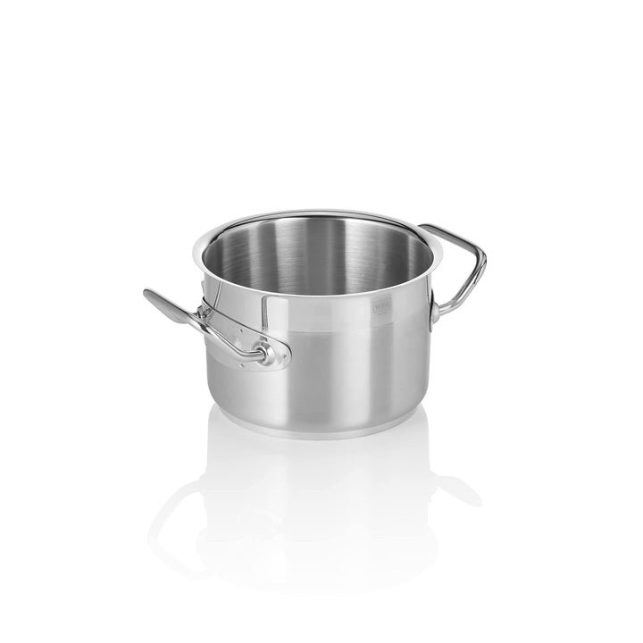 Bratentopf Cookware 21, Ø 16 cm, Chromnickelstahl 18/10 16 cm Grau, 16 cm Grau