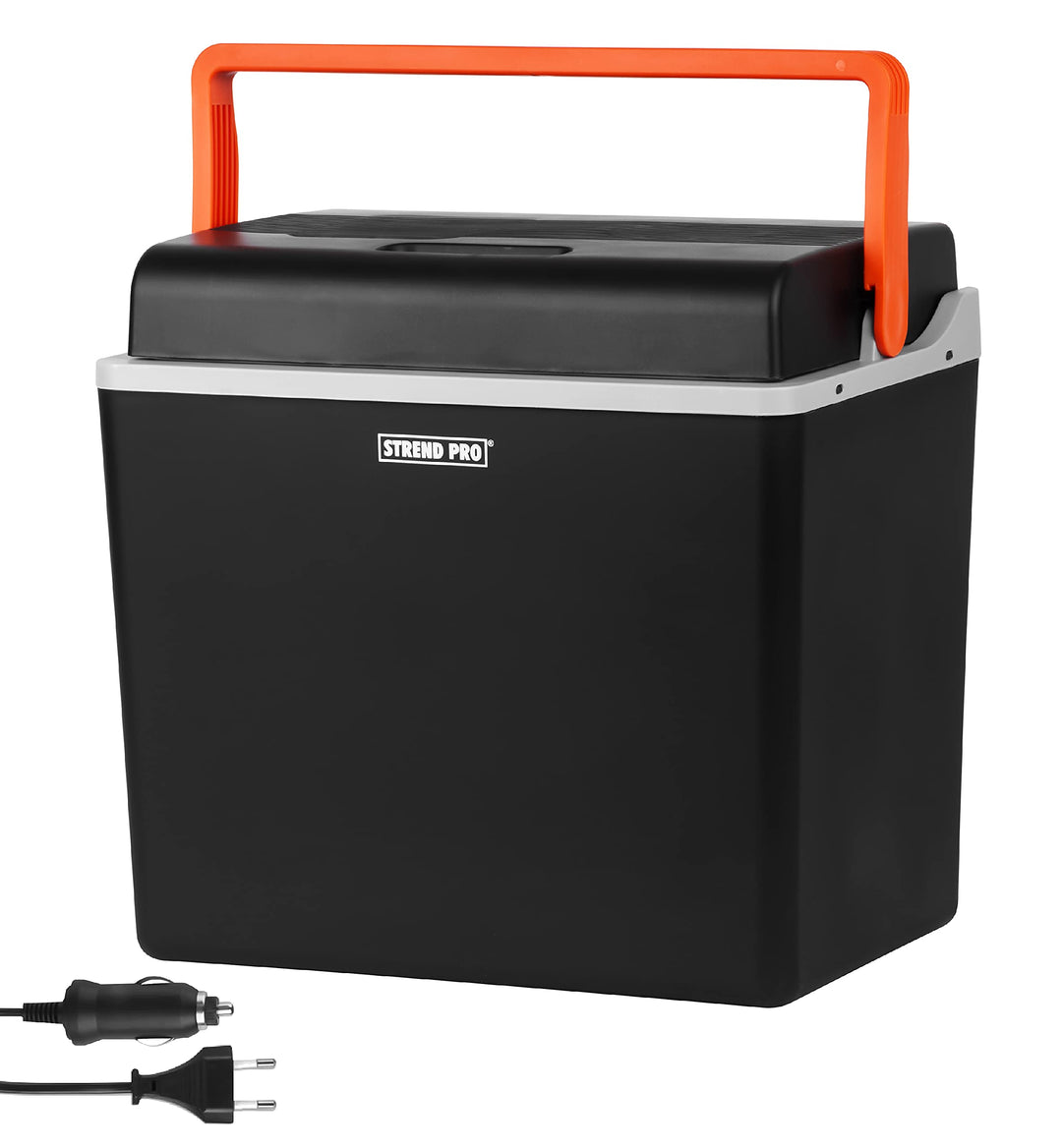 Elektrische Kühlbox Auto für Camping 30L | Kühlbox 12v 230v | Kühlbox Elektrisch mit Kühlt/Wärmt-Fun