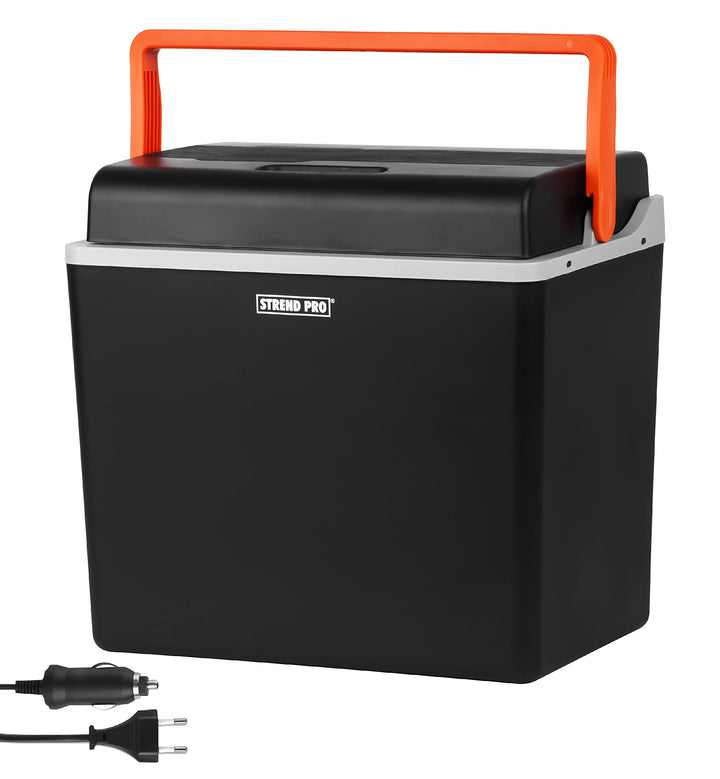 Elektrische Kühlbox Auto für Camping 30L | Kühlbox 12v 230v | Kühlbox Elektrisch mit Kühlt/Wärmt-Fun