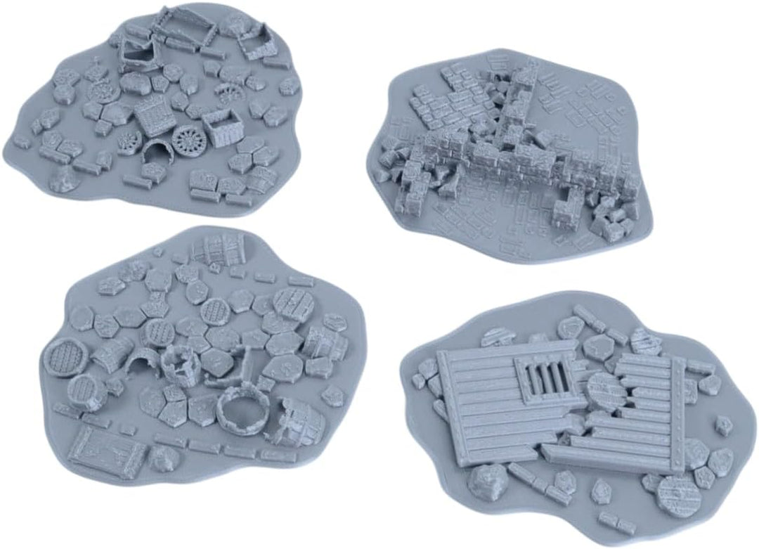 Schlachtfeld-Trümmer-Set für Tabletop-Spiel