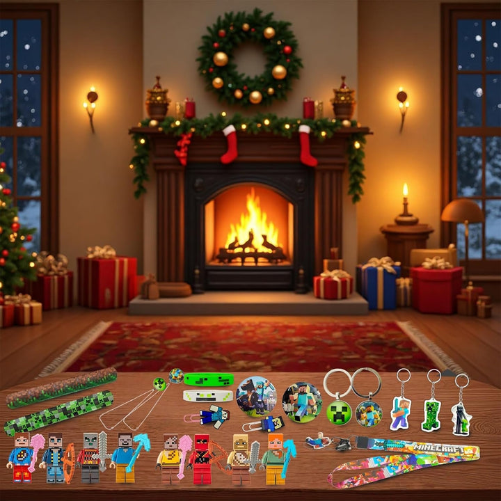 Adventskalender Kinder 2025, Weihnachtskalender Kleinigkeiten Advent Calendar Spielzeug Geschenk, Mi
