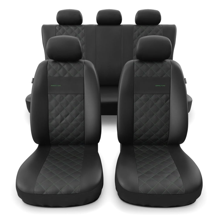 Mossa Sitzbezüge Auto kompatibel mit Ford Kuga I II III SUV 2008-... PRF-GR Grün PRF-GR, Grün PRF-GR