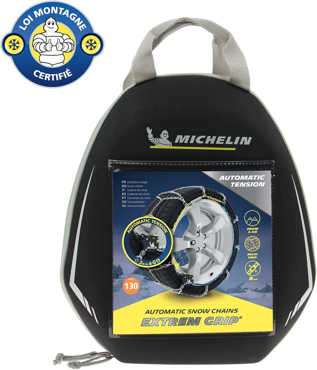 MICHELIN Schneeketten extremer Halt, automatische Spannung N°130, N°130