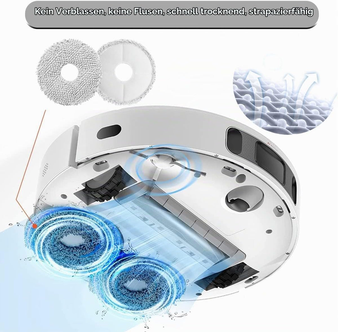 AiLomey Zubehör für Dreame L10s Ultra / L10s Pro / L10 Ultra, Ersatzteile für Xiaomi X10+ Staubsauge