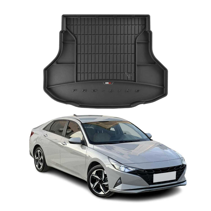 OMAC Gummi Kofferraumwanne kompatibel mit Hyundai Elantra 2020-2025 TPE Laderaumwanne