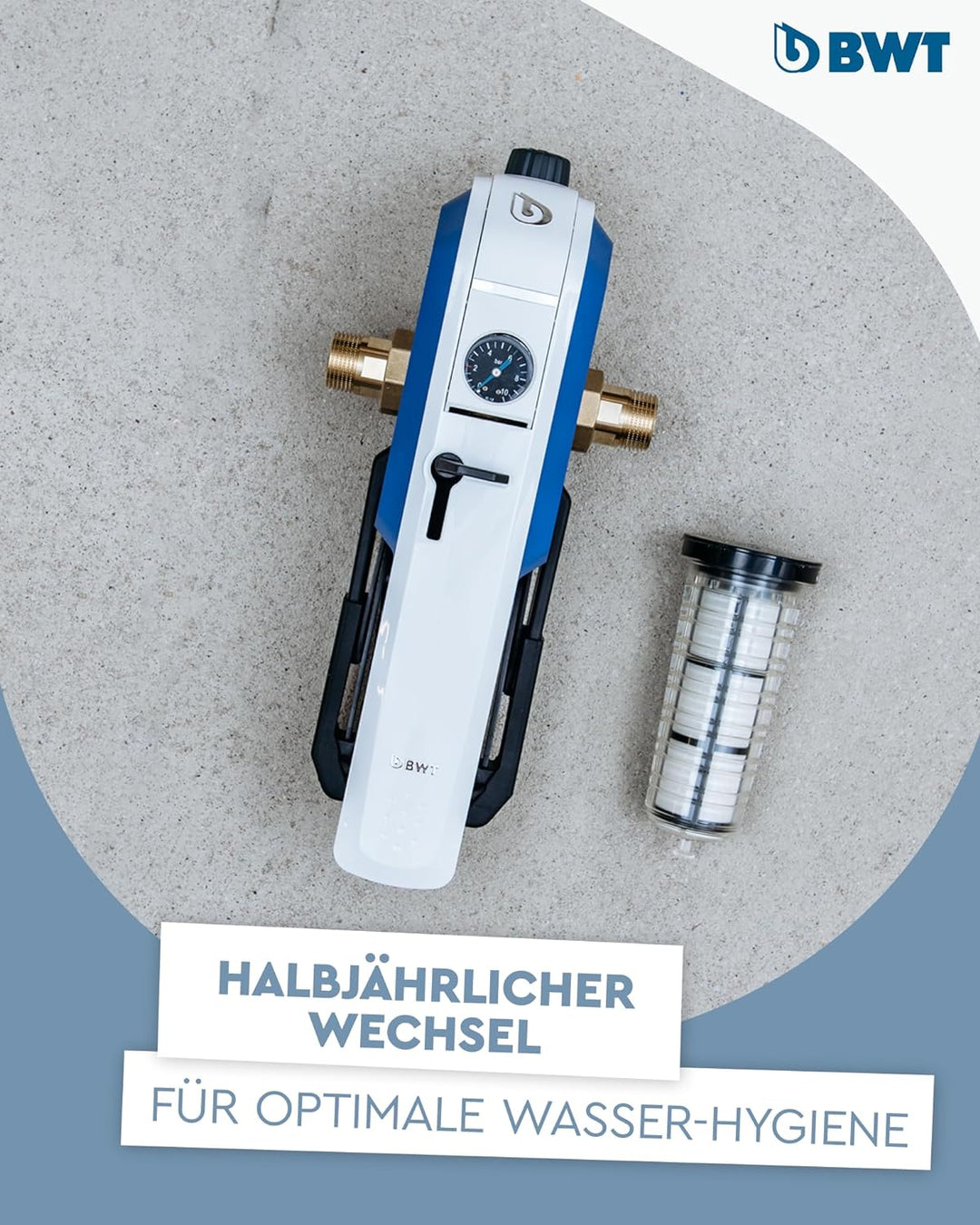 BWT E1 Hygienetresor für E1 HWS Einhebelfilter # 20393 Austauschfilter Filter