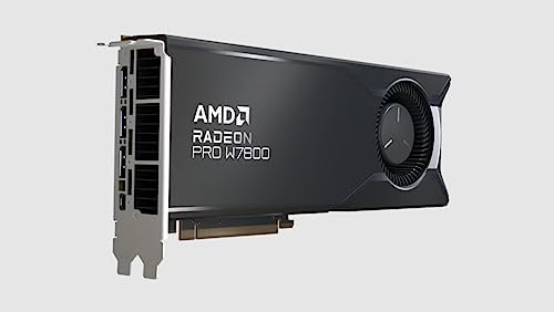 AMD Radeon™ Pro W7800, professionelle Grafikkarte, Workstation, AI, 3D Rendering, 32 GB GDDR6, Displ