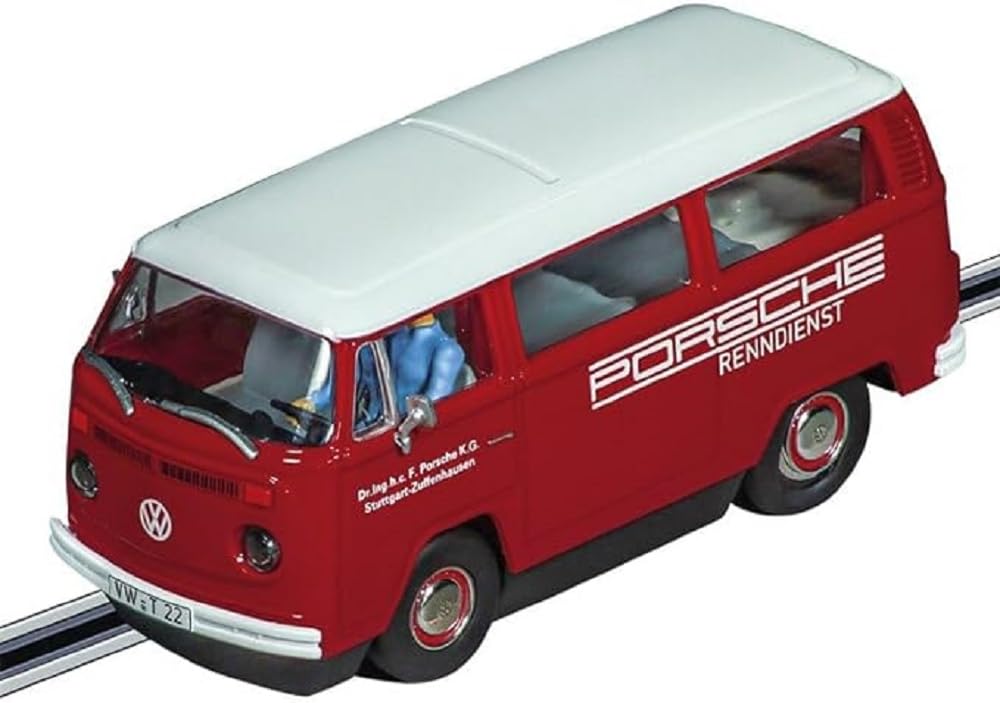 Carrera - 20031096 - Carrera Digital 132 I VW Bus T2b Porsche Renndienst I Teil des Porsche Teams I