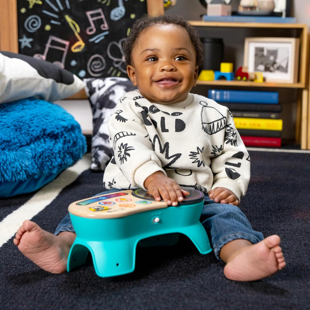 Baby Einstein, Hape DJ Discovery Musikspielzeug Plattenspieler – Baby Plattenspieler Über 50 Klänge