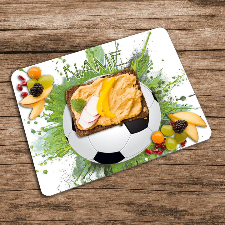 Vesperbrettchen mit Name | Frühstücksbrettchen Brotzeitbrettchen Schneidebrettchen mit Motiv und Per