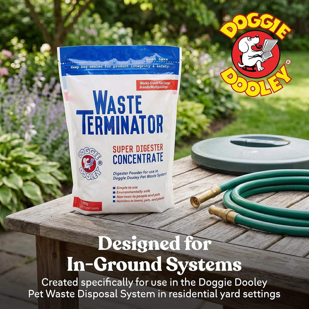 Doggie Dooley 3116 Waste Terminator, 1 Jahr Netzteil