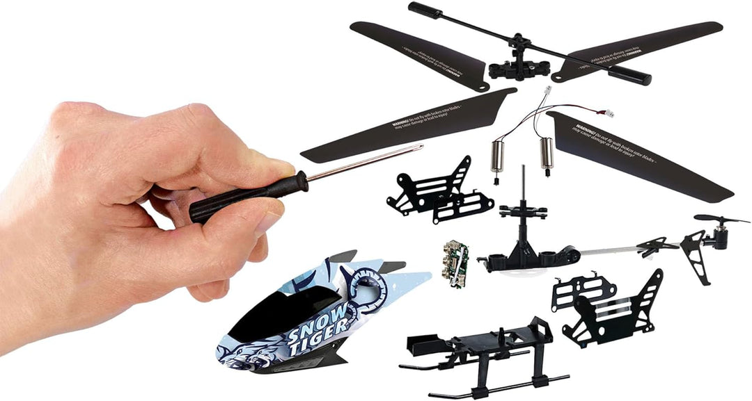 Revell Adventskalender I RC Helikopter I 24 Tage Bau- und Flugspass I Hochdetaillierter RC-Helikopte