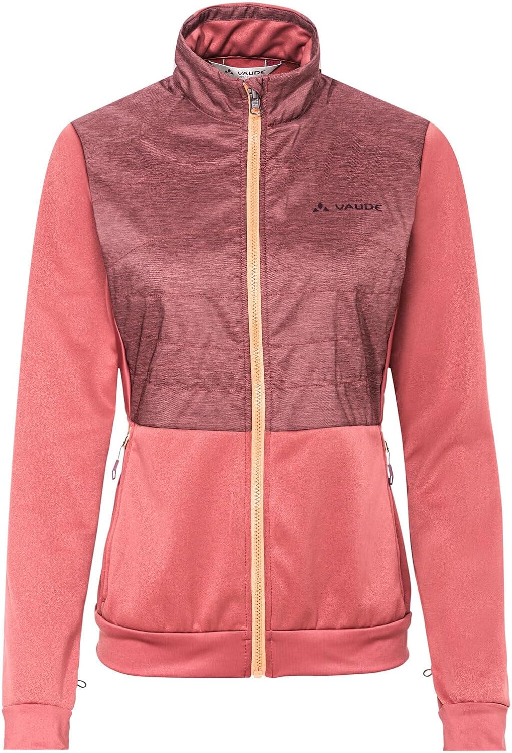 VAUDE Damen Women's Yaras 3in1 Jacket Doppeljacke 46 cassis/brick, 46 cassis/brick