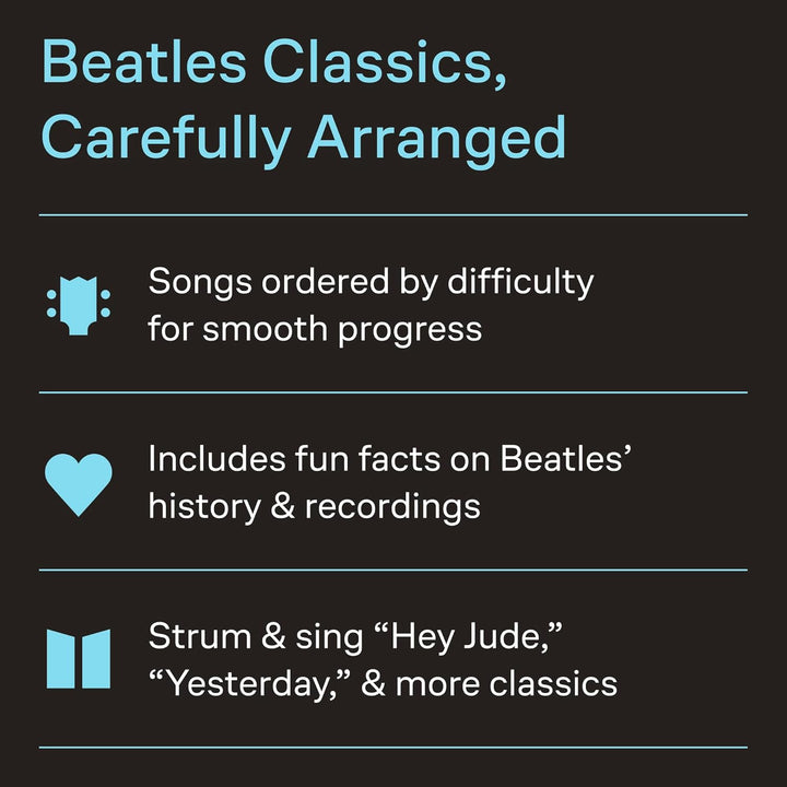 The Beatles for Fingerstyle Ukulele, Taschenbuch