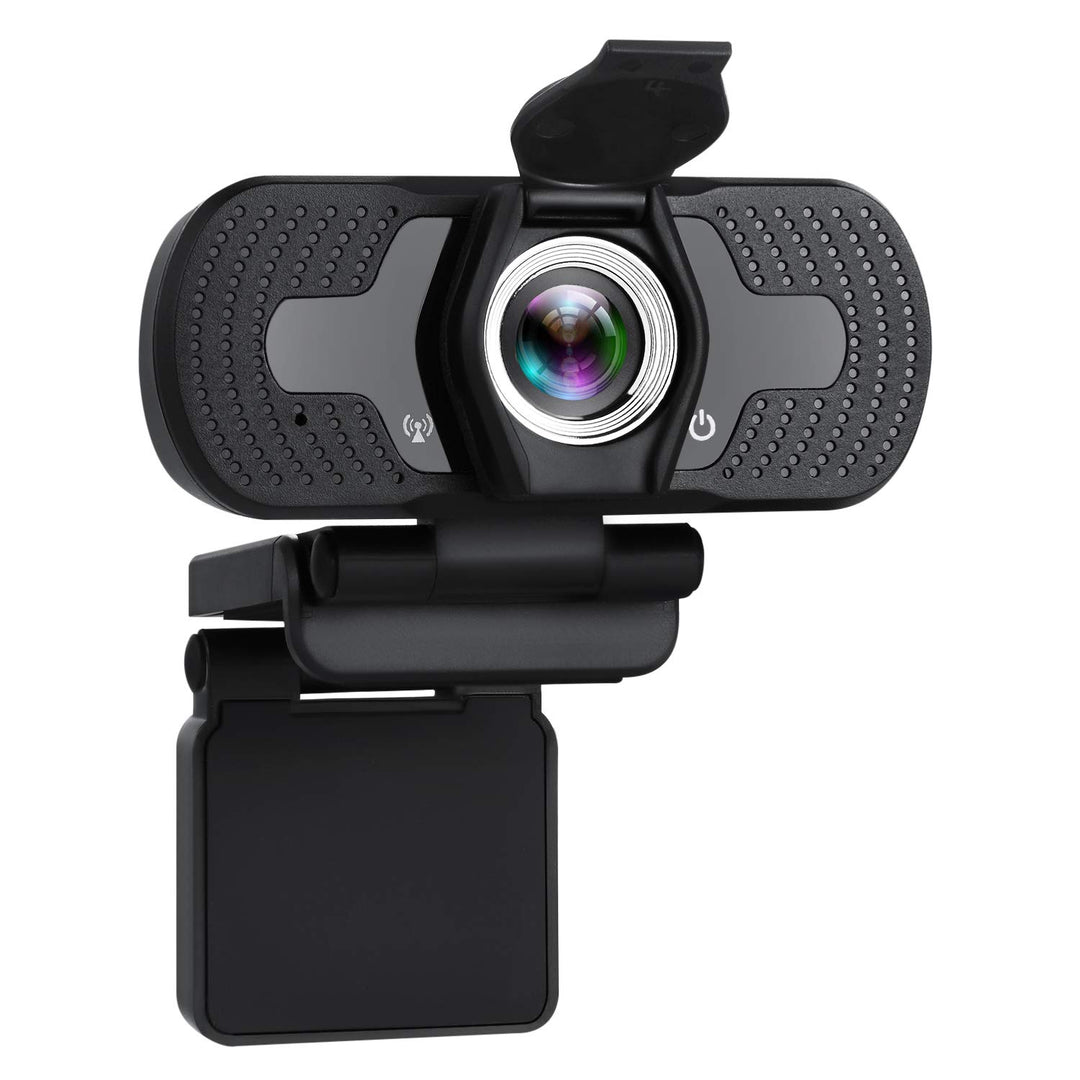 TELLUR - Webcam Full HD Basic, 1080p/30fps, Autofokus, automatische Beleuchtungskorrektur, integrier