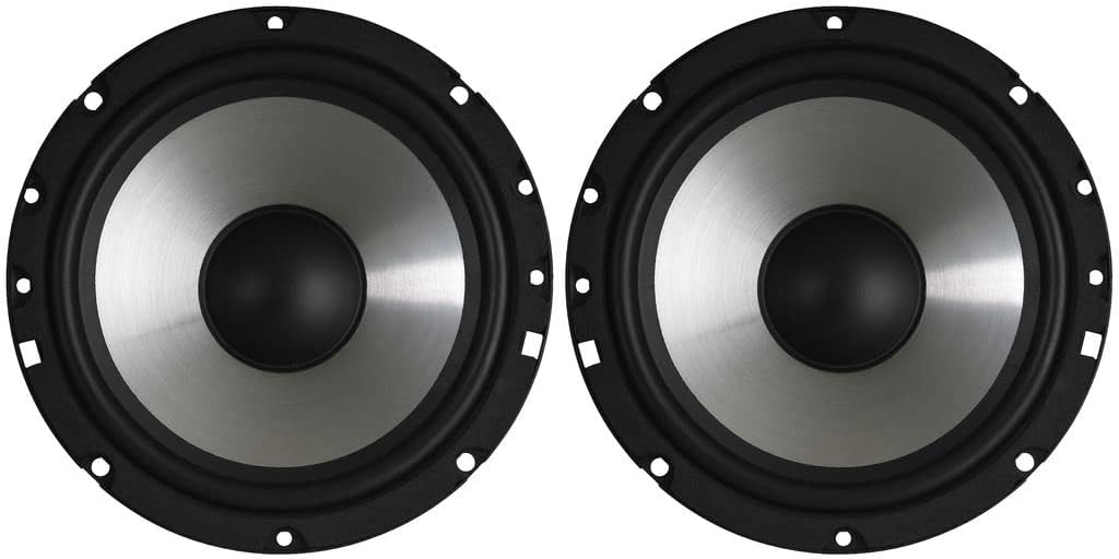 MONACOR CRB-165PS Car-Hi-Fi-Tiefmitteltöner-Paar, 35W, 4Ω