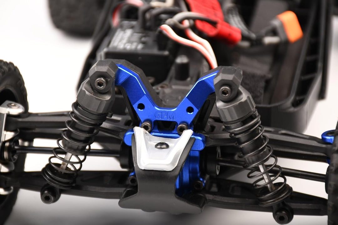 GPM Racing Aluminium 7075 Alloy Front Damper Plate for Arrma 1/18 ARA2106 Typhon GROM MEGA 380 Brush
