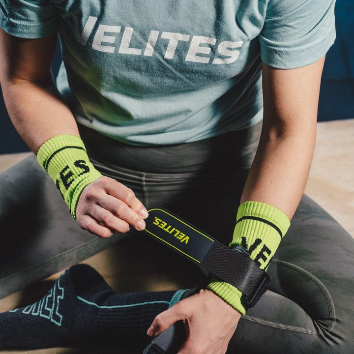Velites - QUAD CARBON I Profi Handschuhe für Cross-Training oder Gymnastik Athleten | 100% vegan I V